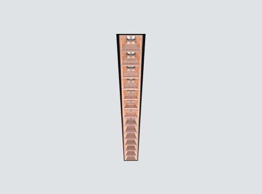 Linear recessed downlight high visual comfort F2KBR1-26