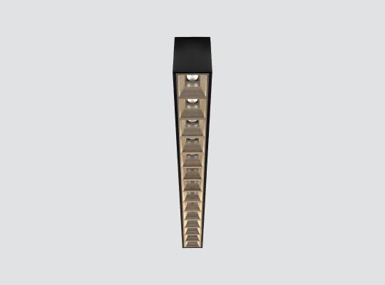 Surface mounted linear downlight high visual comfort F3KBR1-27