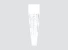 Sufrace-mounted linear downlight with optics F101MRP