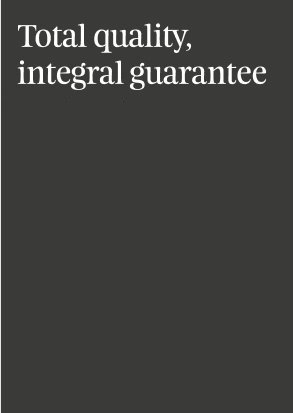 Total Quality, Integral Warranty