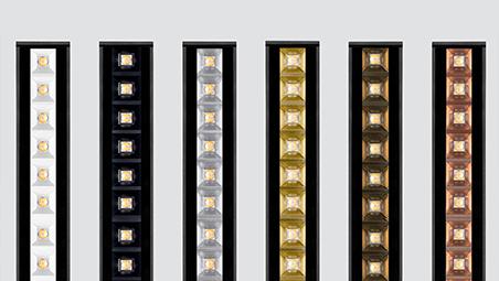 LUMIA: IP66 IK10 linear downlights with high visual comfort. LUMIA: IP66 IK10 linear downlights with high visual comfort.