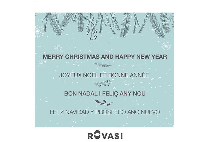 FELIZ NAVIDAD Y PRÓSPERO AÑO NUEVO