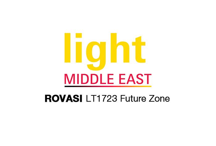 ROVASI en  Light Middle East 2014 (del 3 al 5 de noviembre en Dubai).