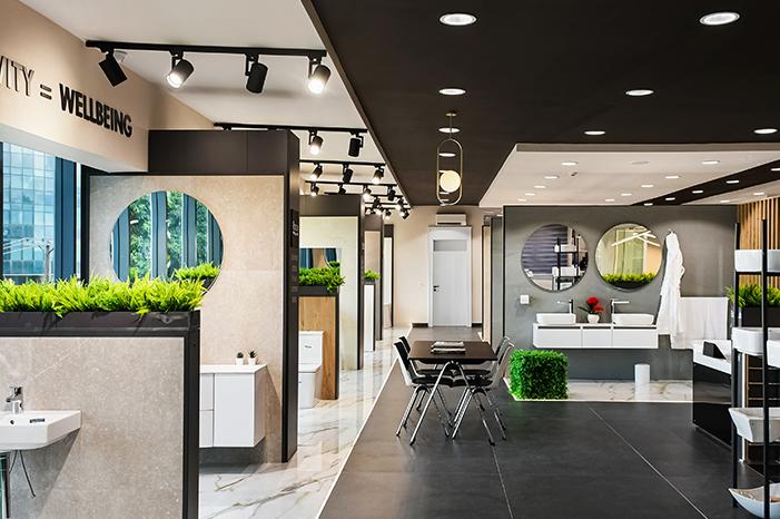 ROVASI il·lumina el nou showroom de Home Options a Lagos, Nigèria