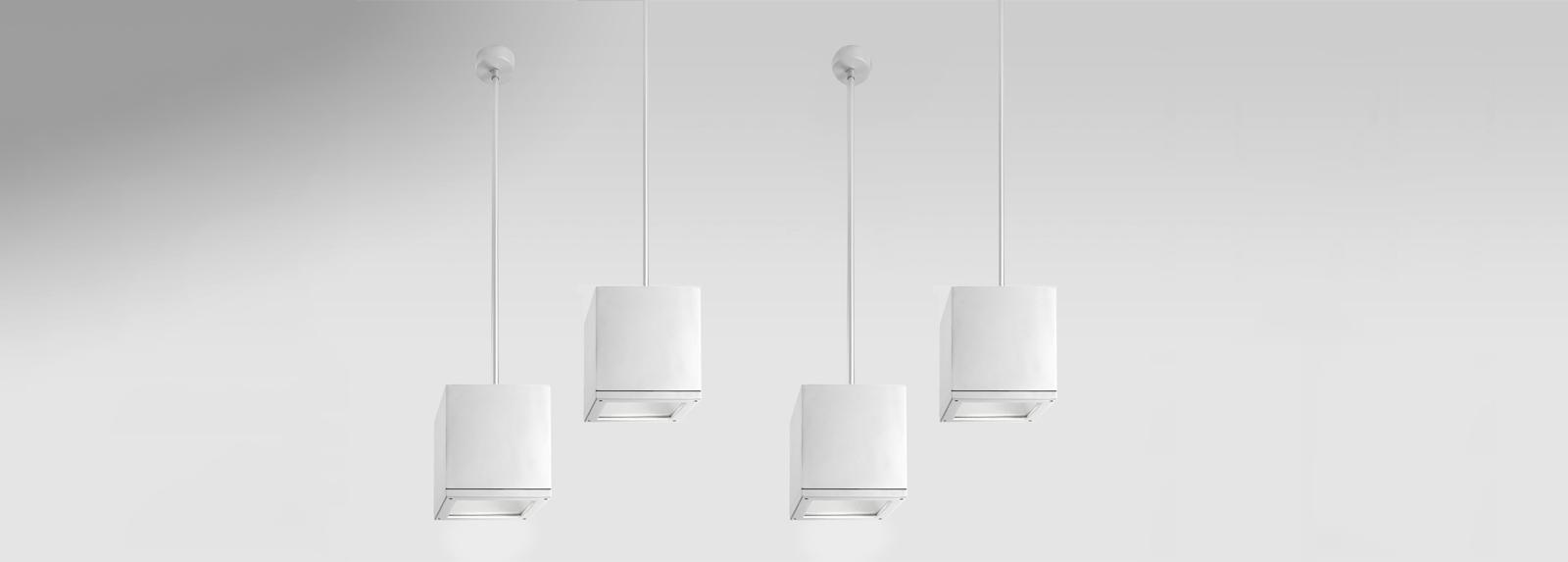 COMET SQ | IP65 Pendelleuchte Downlights