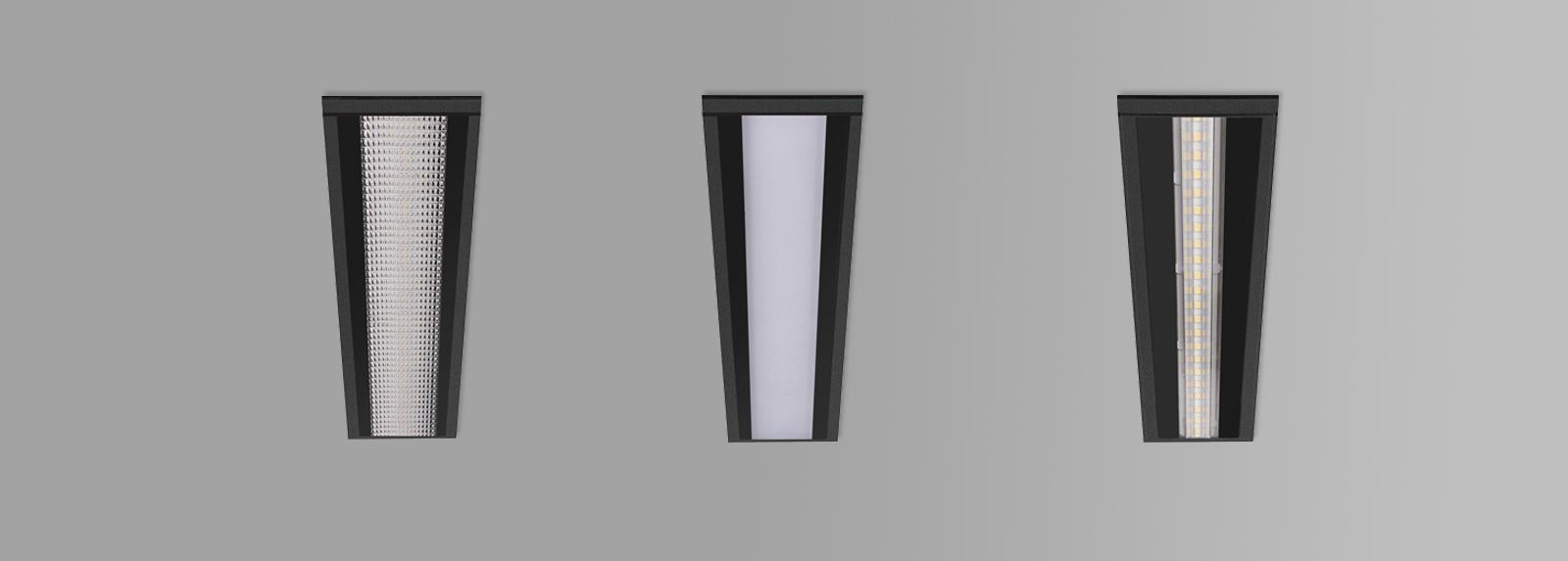 DISTRICT 100 | Downlights lineales empotrables IP66