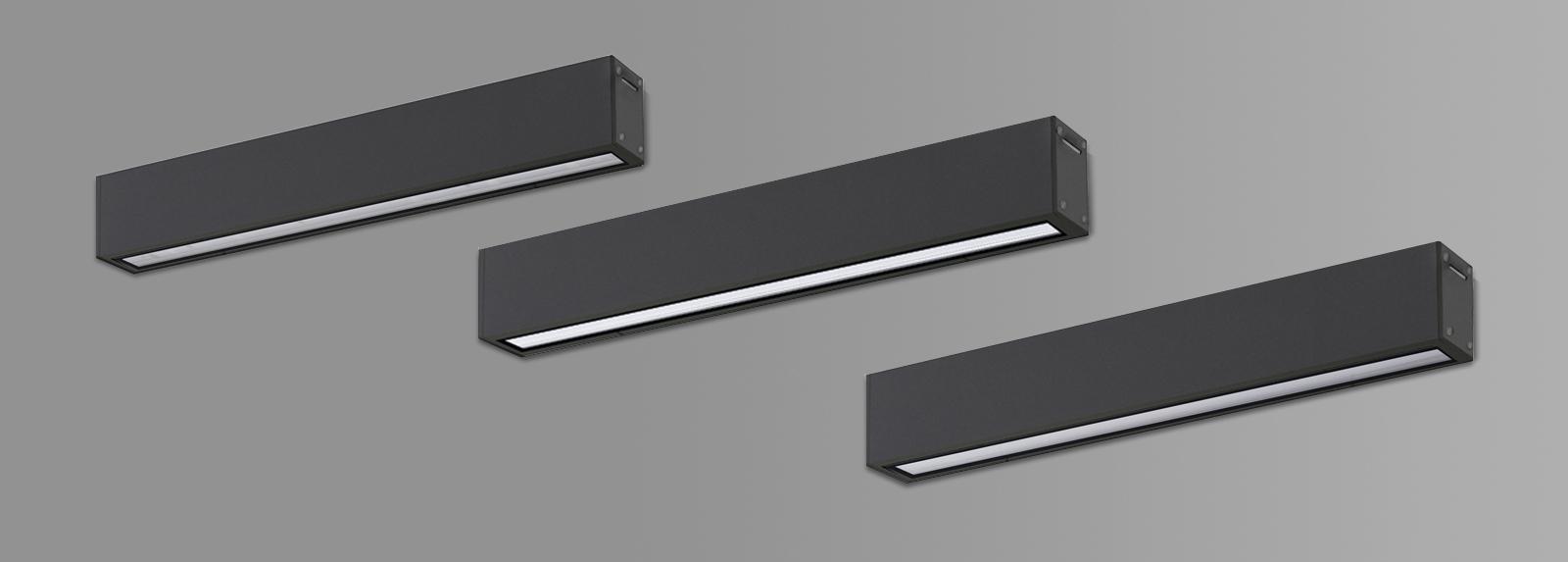 DISTRICT 600 | IP66 Wall-mounted linear  luminaires