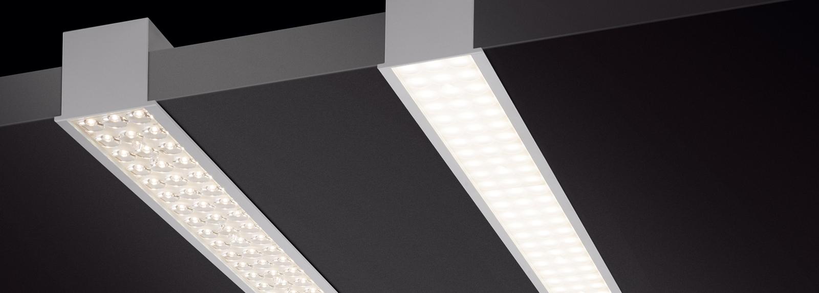 GOWEL 100 | Downlights lineals encastables amb marc