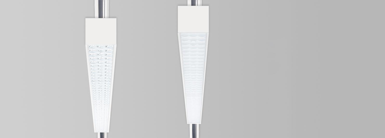 GOWEL 900 | Lineare Downlights mit Stromschienenadapter