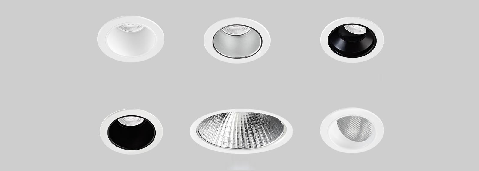 NUCLEONS | Pequeños downlights empotrables de techo