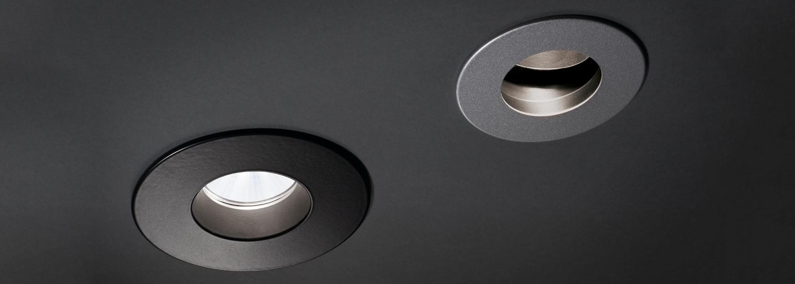  | Small recessed ceiling-mounted downlights