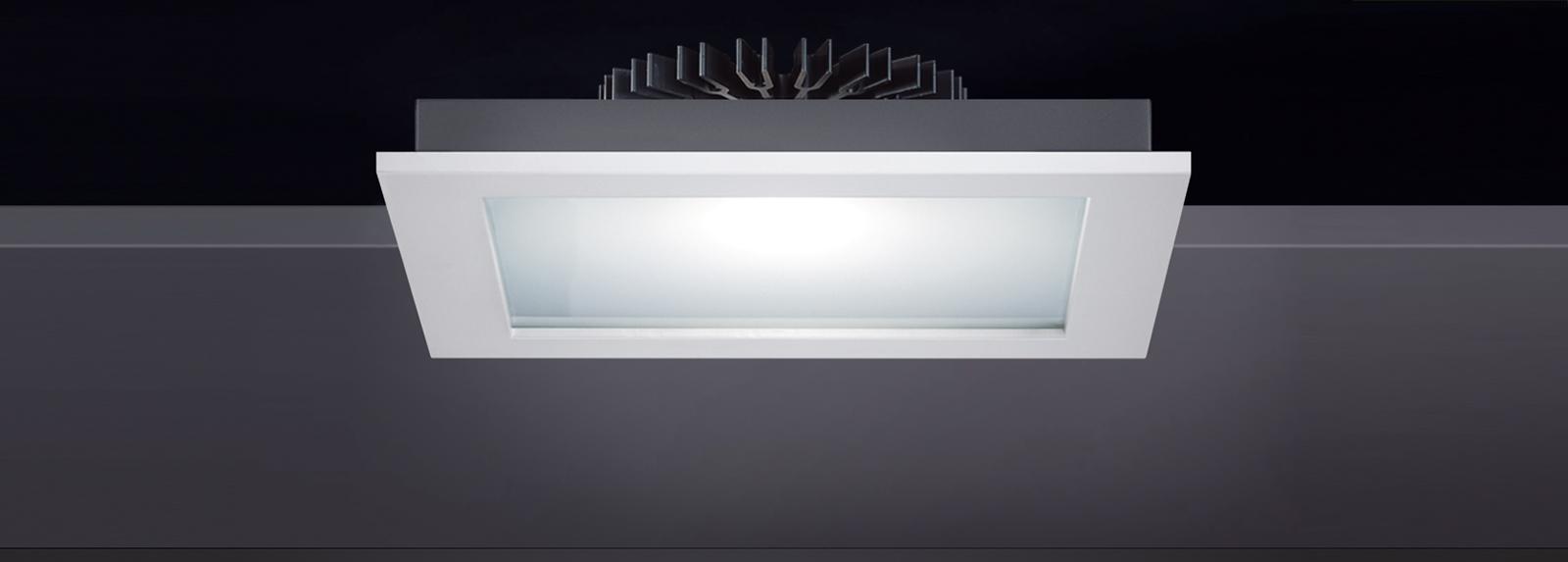 QUADRATIC SHALLOW  | Downlights à encastrer