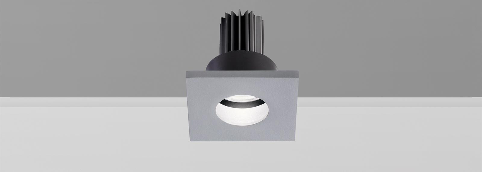 SEAL SQ | Petits downlights à encastrer IP65