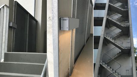 DISTRICT XS 600 in the community spaces of the Spekter residential building in Berlin, Germany.