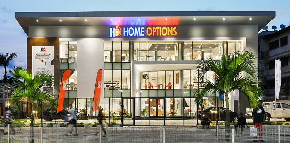 Home Options showroom