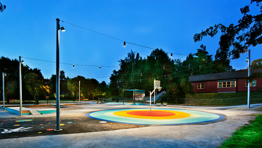 Parque Rymdparken i Rågsved
