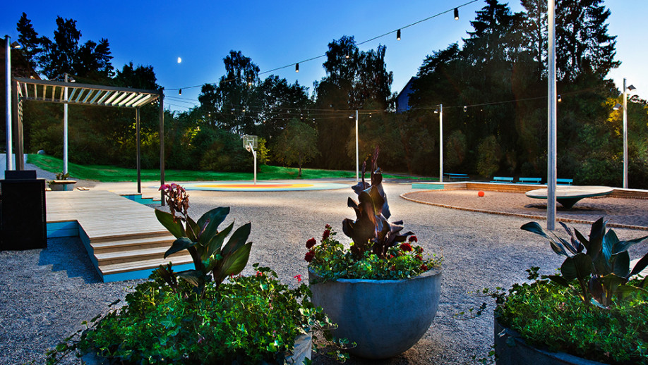 Parque Rymdparken i Rågsved