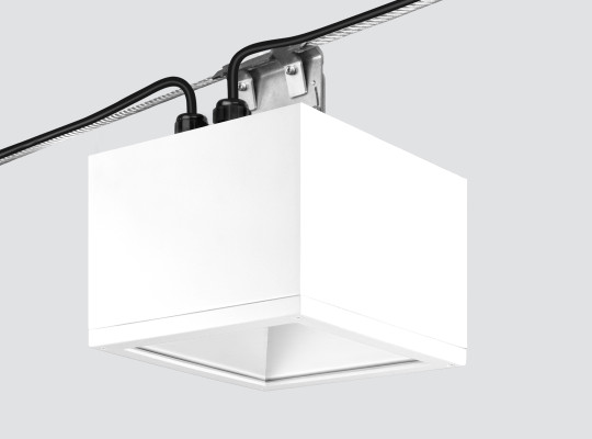 IP65 Pendant downlight for catenary systems F102ASQ