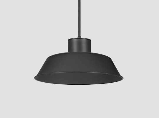 IP65 IK10 Pendant downlight with rod 411CPO-04-0-0