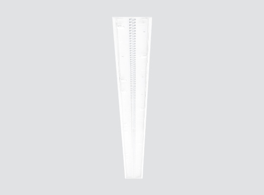 Frameless recessed linear downlight with optics F101HRN