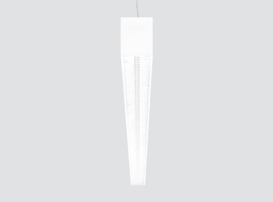 Pendant linear downlight with optics F101RLE