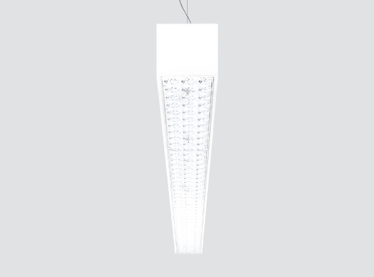 Pendant linear downlight with optics F101RLP