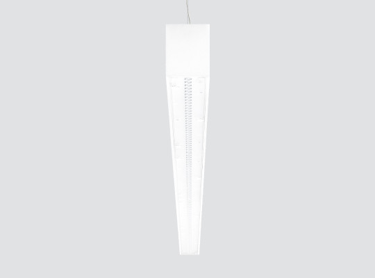 Pendant linear downlight two-sided emission with optics F101TRP