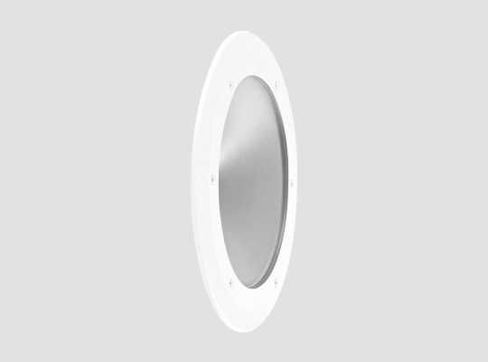 IP65 IK10 Wall-mounted recessed luminaire F102OYTw