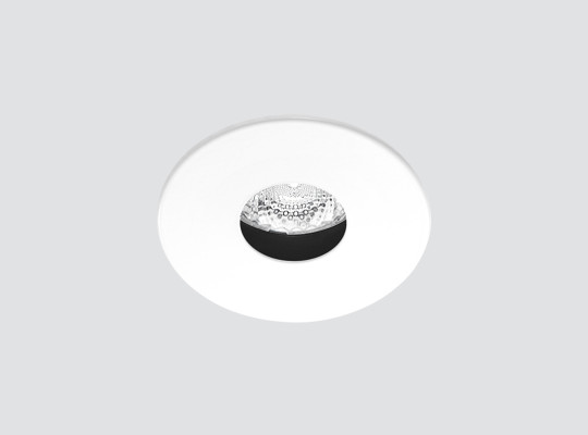 Small recessed downlight with high visual comfort F107PNH