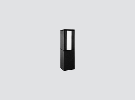 IP66 IK10 Bollard with frontal light emission F120KXS IP66 IK10 Bollard with frontal light emission F120KXS