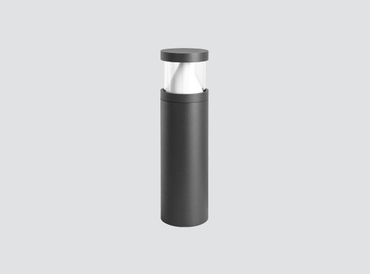 IP66 Bollard with white reflector 360º light emission F122GNS-132GNS