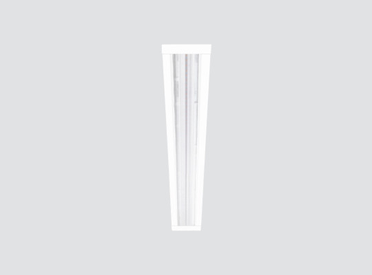 Linear recessed downlight with optics F13KTA