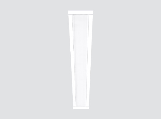 IP54 Rcessed linear downlight with opal diffuser F101LNE