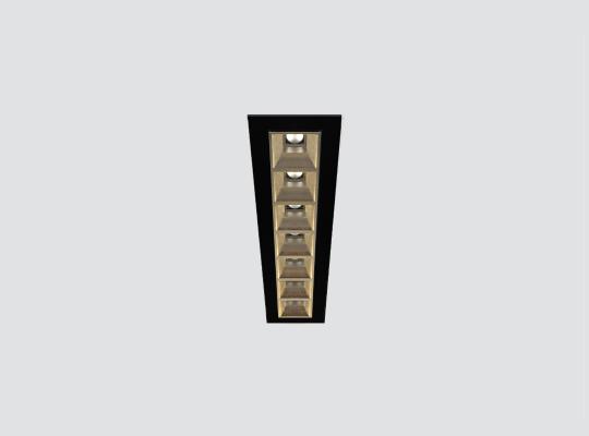 Linear recessed downlight high visual comfort F1KBR0-27