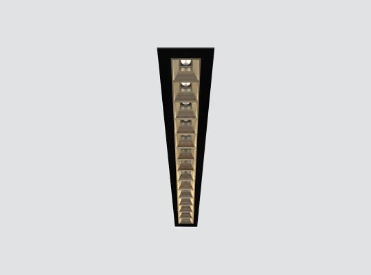 Linear recessed downlight high visual comfort F1KBR1-27