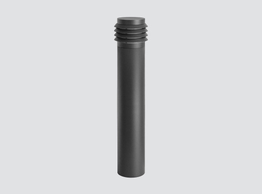 IP66 IK10 Bollard with opal diffuser and conical trims 360º light emission F224CLT-234CLT IP66 IK10 Bollard with opal diffuser and conical trims 360º light emission F224CLT-234CLT