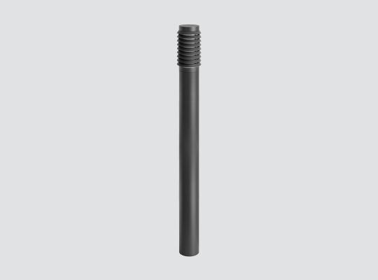 IP66 IK10 Bollard with opal diffuser and conical trims 360º light emission  F246CLX-256CLX