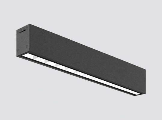 IP66 IK10 Surface-mounted linear downlight with high visual comfort F30LMA-41