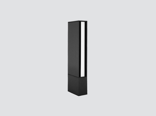 IP66 IK10 Bollard with two-sided light emission F320KRM IP66 IK10 Bollard with two-sided light emission F320KRM