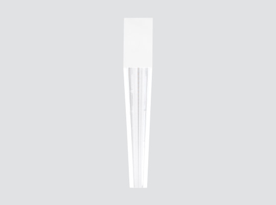Surface-mounted linear downlight with optics F33KTA