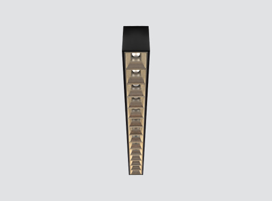 Surface mounted linear downlight high visual comfort F3KBR1-27