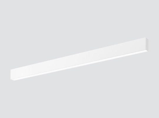 Wall-mounted linear downlight two-sided light emission opal diffuser F101LFT