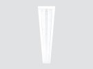 Recessed linear downlight with optics F101GRH