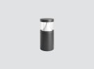 IP66 Bollard with white reflector 360º light emission F220GNS-230GNS