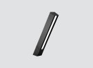 IP66 IK10 Inclined bollard with frontal light emission F220KRM