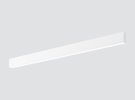 Wall-mounted linear downlight two-sided light emission opal diffuser F101LFT