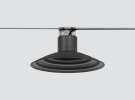 IP65 IK10 Pendant downlight for catenary systems NUNKI  OUTDOOR 900 911NKO