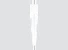 Linear downlight with track adapter with optics F95HRN