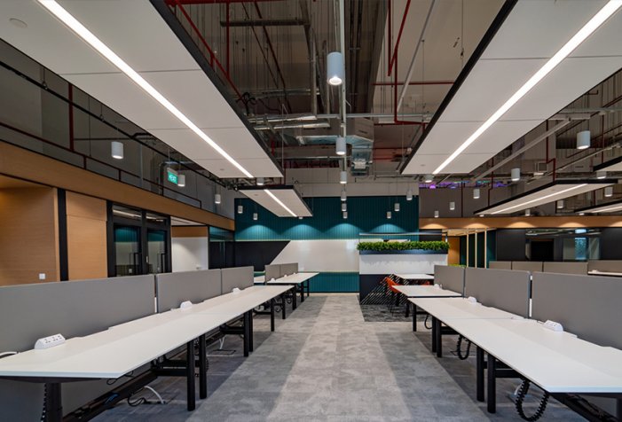 Les bureaux de ResMed à Singapour équipés de solutions d’éclairage ROVASI