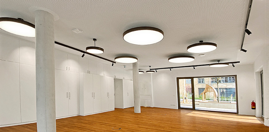 Multipurpose space in Clarenbachplatz Multipurpose space in Clarenbachplatz